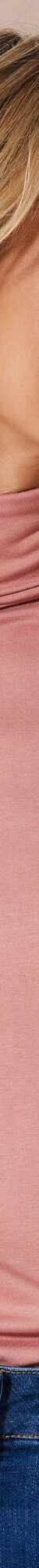 Sous-pull uni col roulé stretch (rose blush) Sous-pull uni col roulé stretch (rose blush)